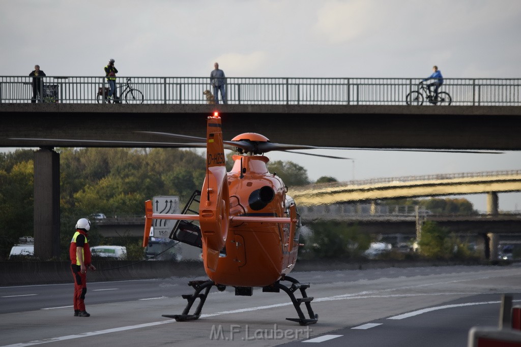 VU mehrere PKW A 3 Rich Oberhausen Hoehe AK Koeln Ost P121.JPG - Miklos Laubert